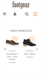 Mobile Screenshot of footgear.com.au